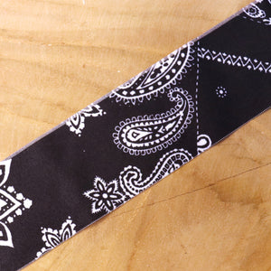 Bandana strook 3 meter - zwart